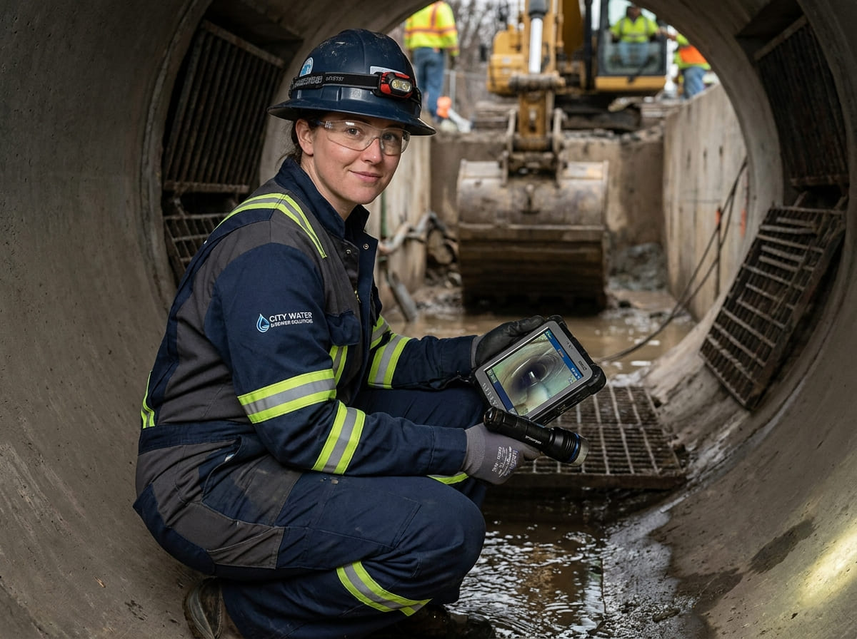 Sewer Line Inspection & Replacement in Gunter